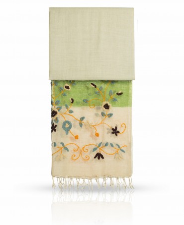 Палантин Женский ZW.EMB/TAUPE2